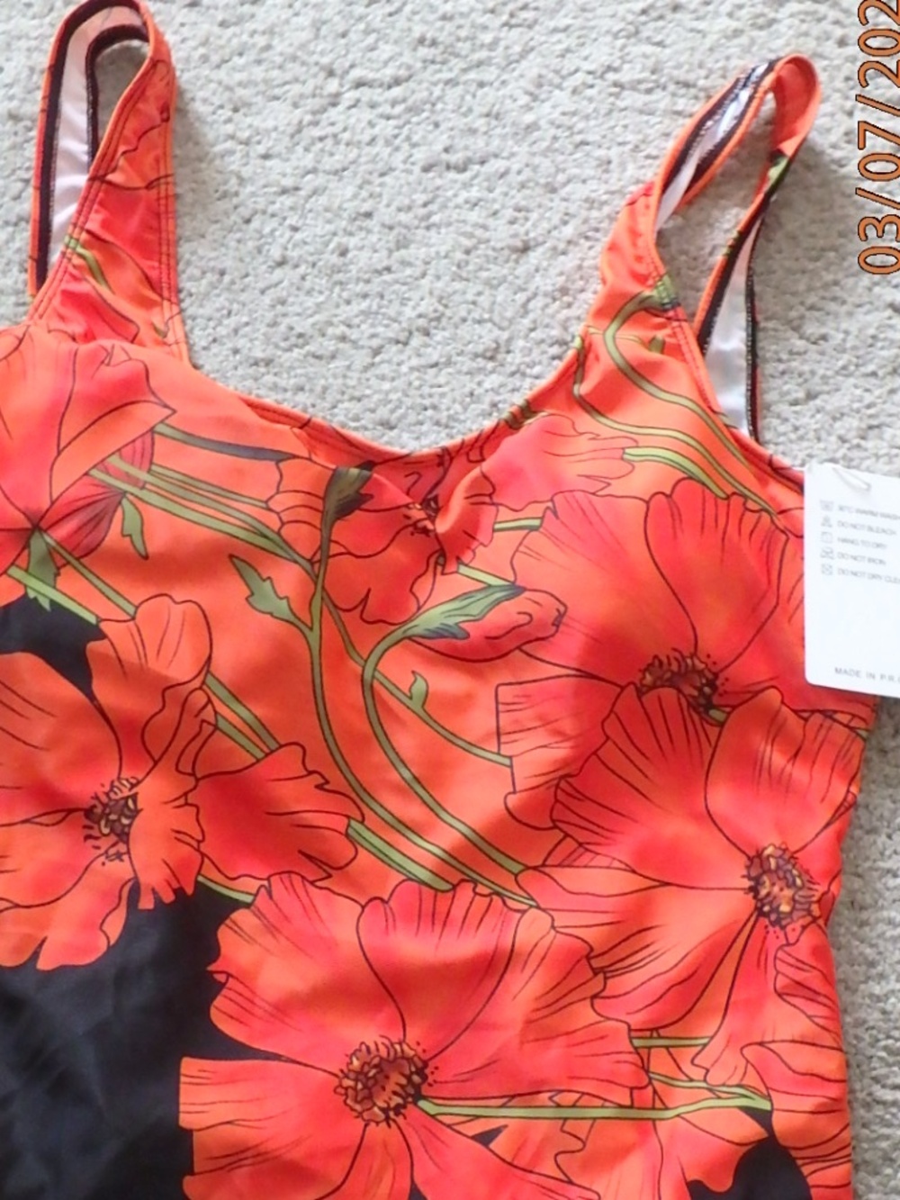 NWT gorgeous tank bathing suit